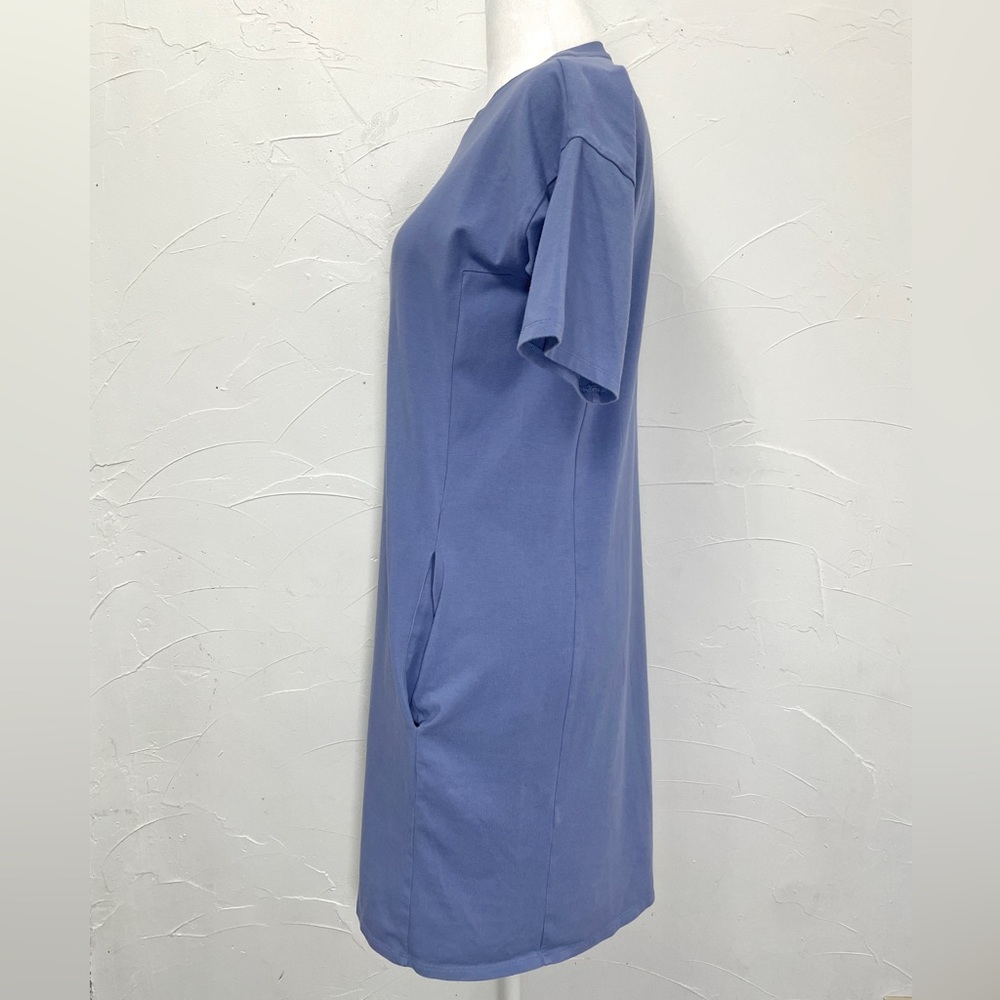 Eileen Fisher Traceable Cotton Jersey Dress - Picture 5 of 13